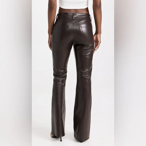 Recycled Leather Lilah Pant in Chocolate Torte CITIZENS OF HUMANITY - Picture 3 of 13